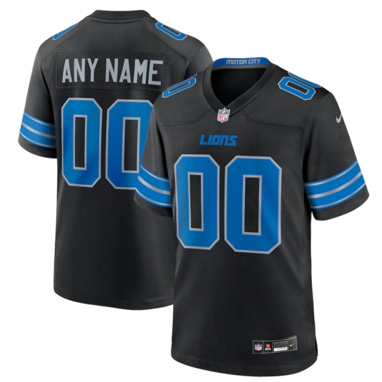 Men Women Youth Detroit Lions Nike Custom Game Jersey Black 2024 Fuse Men Women Youth Detroit Lions Nike Custom Game Jersey Black 2024 Fuse