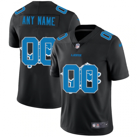 Men Women Youth Toddler Detroit Lions Custom Men Nike Team Logo Dual Overlap Limited NFL Jerseyey Black Men Women Youth Toddler Detroit Lions Custom Men Nike Team Logo Dual Overlap Limited NFL Jerseyey Black