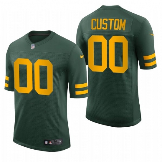 Men Women Youth Custom Green Bay Packers 50s Classic Throwback Vapor Limited Jersey Green Stitched Men Women Youth Custom Green Bay Packers 50s Classic Throwback Vapor Limited Jersey Green Stitched