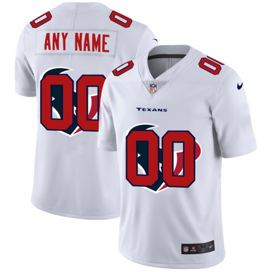 Men Women Youth Toddler Houston Texans Custom White Men Nike Team Logo Dual Overlap Limited NFL Jersey Men Women Youth Toddler Houston Texans Custom White Men Nike Team Logo Dual Overlap Limited NFL Jersey