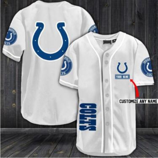 Customized Indianapolis Colts Baseball MLB Jersey Customized Indianapolis Colts Baseball MLB Jersey