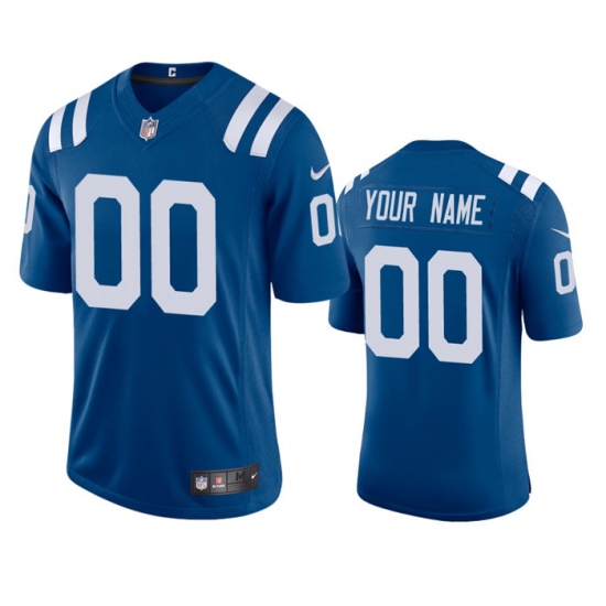 Men Women Youth Toddler Indianapolis Colts Custom Men Nike Royal 2020 Vapor Limited Jersey Men Women Youth Toddler Indianapolis Colts Custom Men Nike Royal 2020 Vapor Limited Jersey