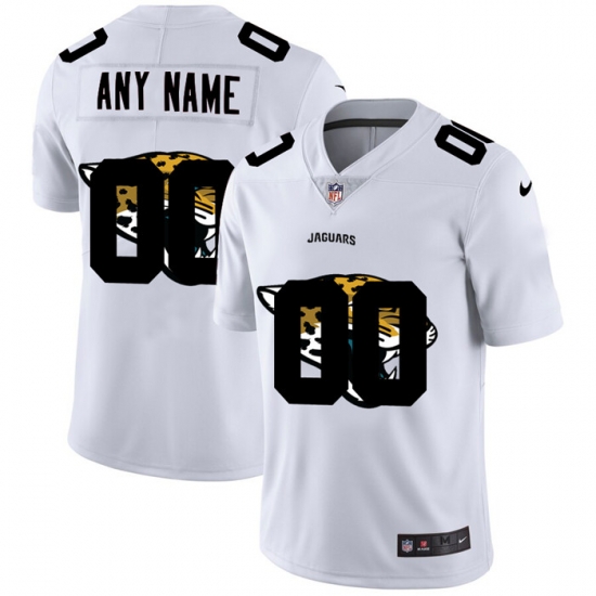 Men Women Youth Toddler Jacksonville Jaguars Custom White Men Nike Team Logo Dual Overlap Limited NFL Jersey Men Women Youth Toddler Jacksonville Jaguars Custom White Men Nike Team Logo Dual Overlap Limited NFL Jersey