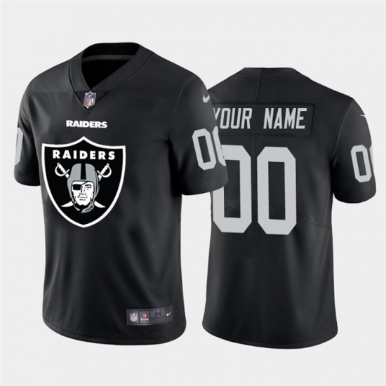 Men Women Youth Toddler Las Vegas Raiders Custom Black Men Nike Big Team Logo Vapor Limited NFL Jersey Men Women Youth Toddler Las Vegas Raiders Custom Black Men Nike Big Team Logo Vapor Limited NFL Jersey