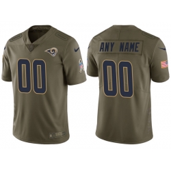 Men Women Youth Toddler All Size Los Angeles Rams Customized Jersey 022