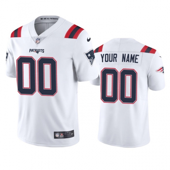 Men Women Youth Toddler New England Patriots Custom Men Nike White 2020 Vapor Limited Jersey Men Women Youth Toddler New England Patriots Custom Men Nike White 2020 Vapor Limited Jersey