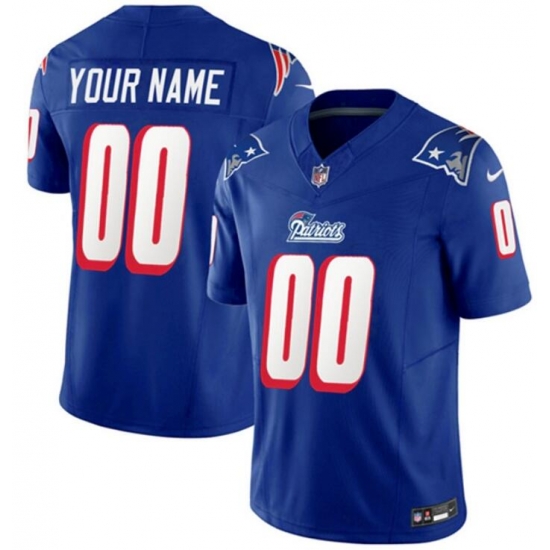 New England Patriots Blue Custom Limited Stitched Football Jersey New England Patriots Blue Custom Limited Stitched Football Jersey