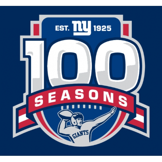 Giants 100 Anniversary Patch Biaog Giants 100 Anniversary Patch Biaog