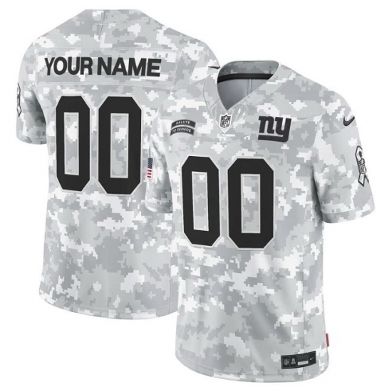 Men New York Giants Active Player Custom 2024 F U S E Arctic Camo Salute To Service Limited Stitched Football Jersey Men New York Giants Active Player Custom 2024 F U S E Arctic Camo Salute To Service Limited Stitched Football Jersey
