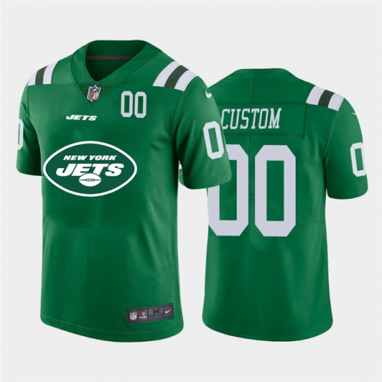 Men Women Youth Toddler New York Jets Custom Green Men Nike Big Team Logo Player Vapor Limited NFL Jersey Men Women Youth Toddler New York Jets Custom Green Men Nike Big Team Logo Player Vapor Limited NFL Jersey