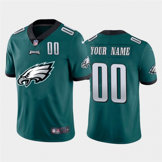 Men Women Youth Toddler Philadelphia Eagles Custom Green Men Nike Big Team Logo Player Vapor Limited NFL Jersey Men Women Youth Toddler Philadelphia Eagles Custom Green Men Nike Big Team Logo Player Vapor Limited NFL Jersey