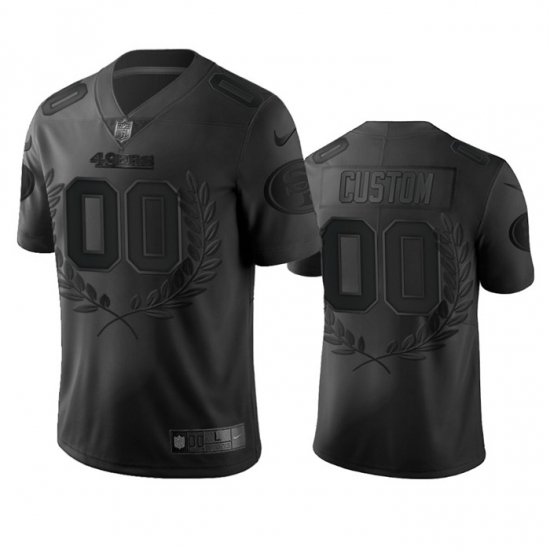 Men Women Youth Toddler San Francisco 49ers Custom Men Nike Black NFL MVP Limited Edition Jersey Men Women Youth Toddler San Francisco 49ers Custom Men Nike Black NFL MVP Limited Edition Jersey