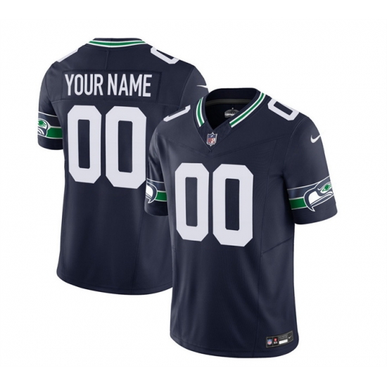 Men Women youth Seattle Seahawks Active Player Custom 2023 F U S E Navy Limited Stitched Football Jersey Men Women youth Seattle Seahawks Active Player Custom 2023 F U S E Navy Limited Stitched Football Jersey