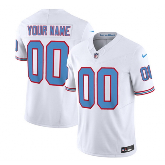 Men Women youth Tennessee Titans Active Player Custom White 2023 F U S E Vapor Limited Throwback Stitched Football Jersey Men Women youth Tennessee Titans Active Player Custom White 2023 F U S E Vapor Limited Throwback Stitched Football Jersey