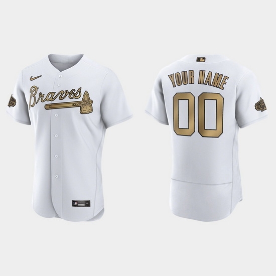 Men Women Youth Custom Atlanta Braves 2022 Mlb All Star Game Authentic White Jersey Men Women Youth Custom Atlanta Braves 2022 Mlb All Star Game Authentic White Jersey