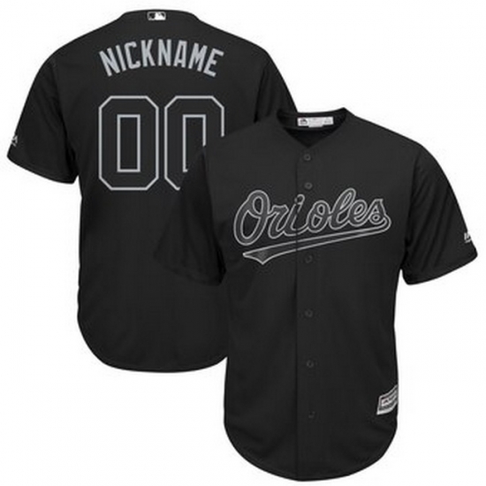 Men Women Youth Toddler All Size Baltimore Orioles Majestic 2019 Players Weekend Cool Base Roster Custom Black Jersey Men Women Youth Toddler All Size Baltimore Orioles Majestic 2019 Players Weekend Cool Base Roster Custom Black Jersey
