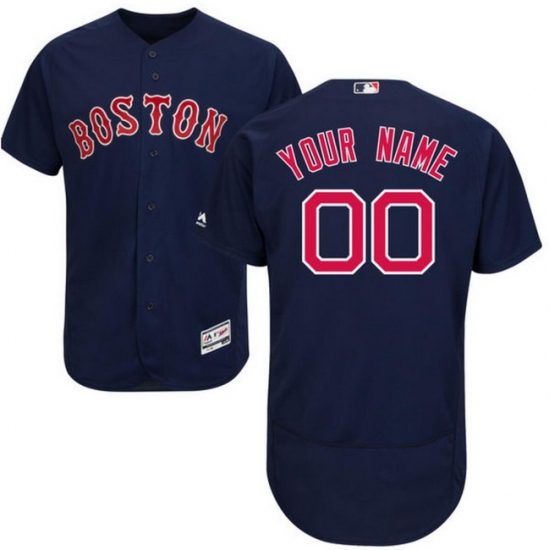 Men Women Youth All Size Custom Boston Red Sox Flex Base White Baseball Jersey Navy Men Women Youth All Size Custom Boston Red Sox Flex Base White Baseball Jersey Navy
