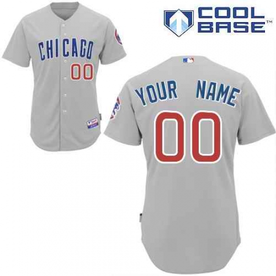Men Women Youth All Size Chicago Cubs Cool Base Custom Jerseys Grey 3 Men Women Youth All Size Chicago Cubs Cool Base Custom Jerseys Grey 3