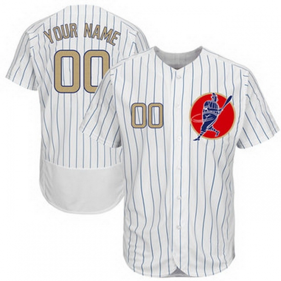 Men Women Youth Toddler All Size Chicago Cubs White Gold Program Customized Flexbase New Design Jersey Men Women Youth Toddler All Size Chicago Cubs White Gold Program Customized Flexbase New Design Jersey