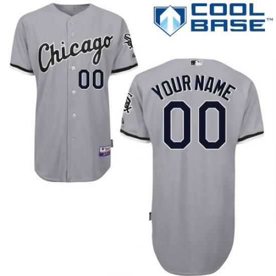 Men Women Youth All Size Chicago White Sox Cool Base Custom Jersey Grey 3 Men Women Youth All Size Chicago White Sox Cool Base Custom Jersey Grey 3