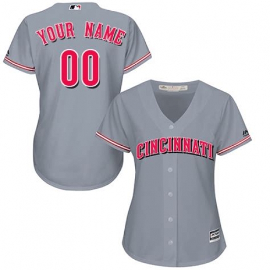 Men Women Youth All Size Cincinnati Reds Majestic Grey Home Cool Base Custom Jersey Men Women Youth All Size Cincinnati Reds Majestic Grey Home Cool Base Custom Jersey