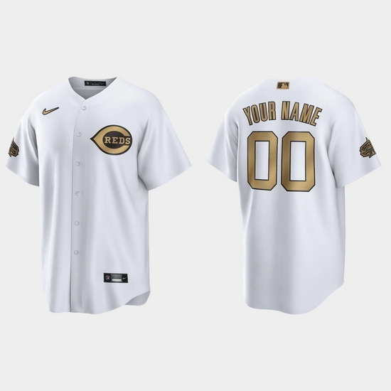 Men Women Youth Custom Cincinnati Reds 2022 Mlb All Star Game White Replica Jersey Men Women Youth Custom Cincinnati Reds 2022 Mlb All Star Game White Replica Jersey