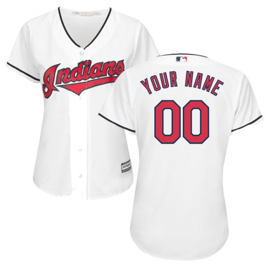 Men Women Youth All Size Cleveland Indians Majestic White Home Cool Base Custom Jersey Men Women Youth All Size Cleveland Indians Majestic White Home Cool Base Custom Jersey