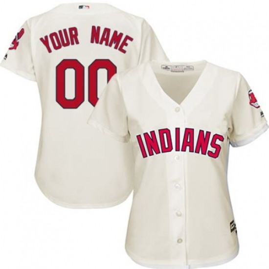 Men Women Youth All Size Cleveland Indians Majestic White II Home Cool Base Custom Jersey Men Women Youth All Size Cleveland Indians Majestic White II Home Cool Base Custom Jersey