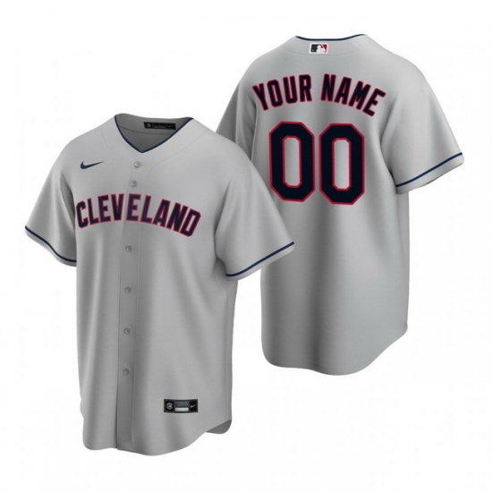Men Women Youth Toddler All Size Cleveland Indians Custom Nike Gray 2020 Stitched MLB Cool Base Road Jersey Men Women Youth Toddler All Size Cleveland Indians Custom Nike Gray 2020 Stitched MLB Cool Base Road Jersey