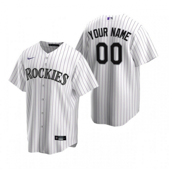 Men Women Youth Toddler All Size Colorado Rockies Custom Nike White Stitched MLB Cool Base Home Jersey Men Women Youth Toddler All Size Colorado Rockies Custom Nike White Stitched MLB Cool Base Home Jersey