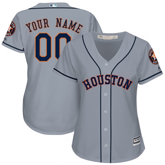 Men Women Youth All Size Houston Astros Custom Cool Base Jersey Grey Men Women Youth All Size Houston Astros Custom Cool Base Jersey Grey
