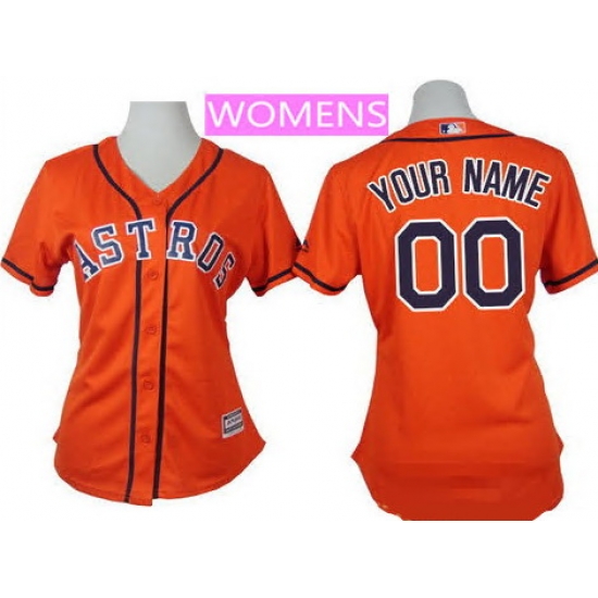 Men Women Youth All Size Houston Astros Custom Cool Base Jersey Orange Men Women Youth All Size Houston Astros Custom Cool Base Jersey Orange