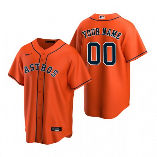 Men Women Youth Toddler All Size Houston Astros Custom Nike Orange Stitched MLB Cool Base Jersey Men Women Youth Toddler All Size Houston Astros Custom Nike Orange Stitched MLB Cool Base Jersey