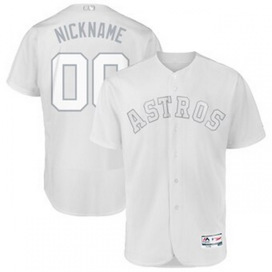 Men Women Youth Toddler All Size Houston Astros Majestic 2019 Players Weekend Flex Base Authentic Roster Custom White Jersey Men Women Youth Toddler All Size Houston Astros Majestic 2019 Players Weekend Flex Base Authentic Roster Custom White Jersey