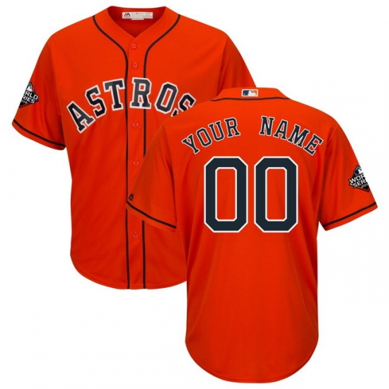 Men Women Youth Toddler All Size Houston Astros Majestic 2019 World Series Bound Official Cool Base Custom Orange Jersey Men Women Youth Toddler All Size Houston Astros Majestic 2019 World Series Bound Official Cool Base Custom Orange Jersey