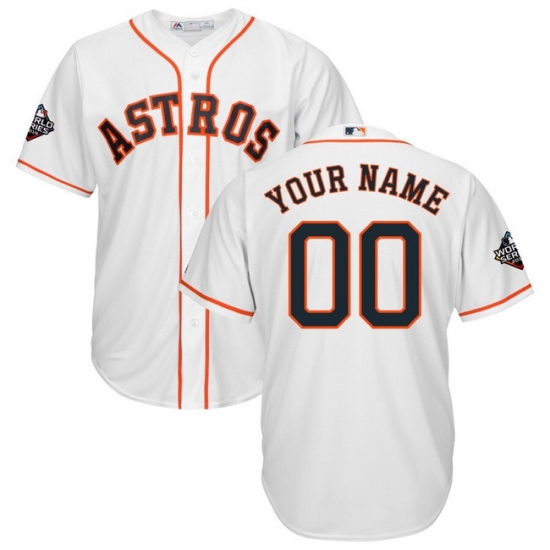 Men Women Youth Toddler All Size Houston Astros Majestic 2019 World Series Bound Official Cool Base Custom White Jersey Men Women Youth Toddler All Size Houston Astros Majestic 2019 World Series Bound Official Cool Base Custom White Jersey