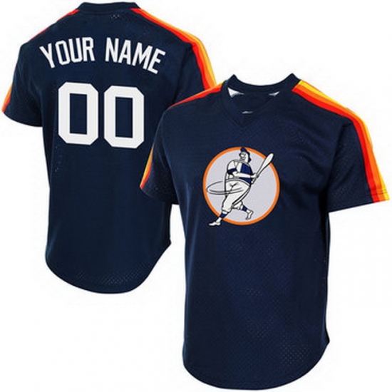 Men Women Youth Toddler All Size Houston Astros Navy Customized Throwback New Design Jersey Men Women Youth Toddler All Size Houston Astros Navy Customized Throwback New Design Jersey