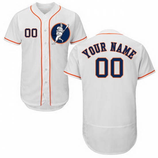 Men Women Youth Toddler All Size Houston Astros White Customized Flexbase New Design Jersey Men Women Youth Toddler All Size Houston Astros White Customized Flexbase New Design Jersey
