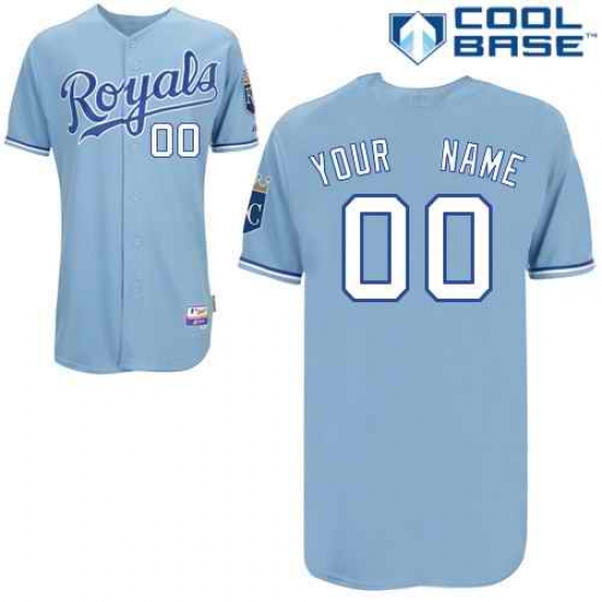 Men Women Youth All Size Kansas City Royals Cool Base Custom Jerseys Baby Blue 3 Men Women Youth All Size Kansas City Royals Cool Base Custom Jerseys Baby Blue 3
