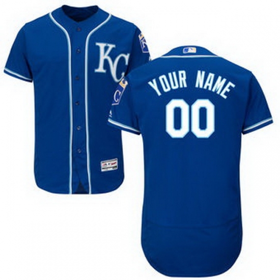 Men Women Youth All Size Kansas City Royals Majestic Road Flex Base Custom Jersey Dark Blue Men Women Youth All Size Kansas City Royals Majestic Road Flex Base Custom Jersey Dark Blue