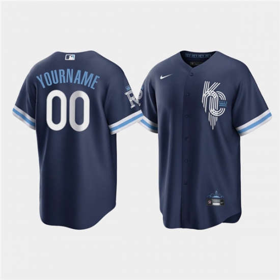 Men Women Youth Kansas City Royals Active Player Custom 2022 Navy City Connect Cool Base Stitched jersey Men Women Youth Kansas City Royals Active Player Custom 2022 Navy City Connect Cool Base Stitched jersey