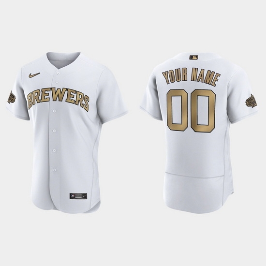Men Women Youth Custom Milwaukee Brewers 2022 Mlb All Star Game Authentic White Jersey Men Women Youth Custom Milwaukee Brewers 2022 Mlb All Star Game Authentic White Jersey