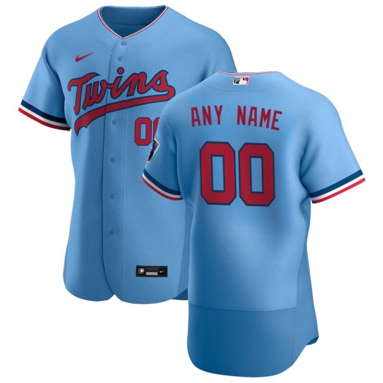 Minnesota Twins Custom Men Women youth Nike Light Blue Alternate 2020 Authentic Team MLB Jersey Minnesota Twins Custom Men Women youth Nike Light Blue Alternate 2020 Authentic Team MLB Jersey