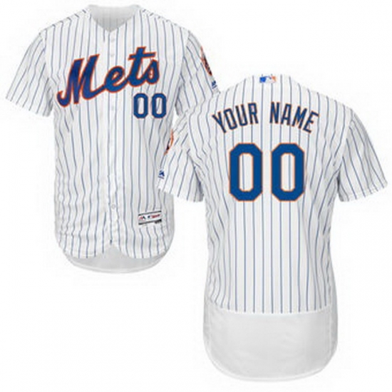 Men Women Youth All Size Flex Base New York Mets Majestic Home White Royal Authentic Collection Custom Jersey Men Women Youth All Size Flex Base New York Mets Majestic Home White Royal Authentic Collection Custom Jersey