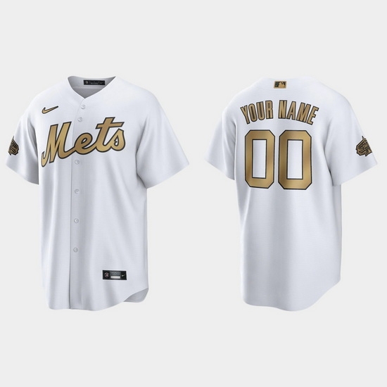 Men Women Youth Custom New York Mets 2022 Mlb All Star Game White Replica Jersey Men Women Youth Custom New York Mets 2022 Mlb All Star Game White Replica Jersey