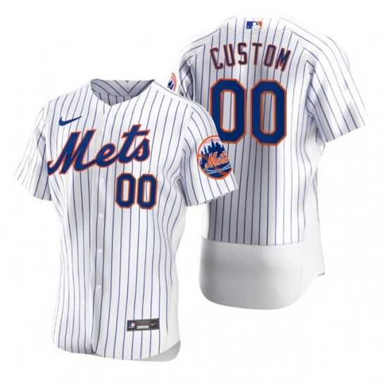 Men Women Youth Toddler All Size New York Mets Custom Nike White 2020 Stitched MLB Flex Base Jersey Men Women Youth Toddler All Size New York Mets Custom Nike White 2020 Stitched MLB Flex Base Jersey
