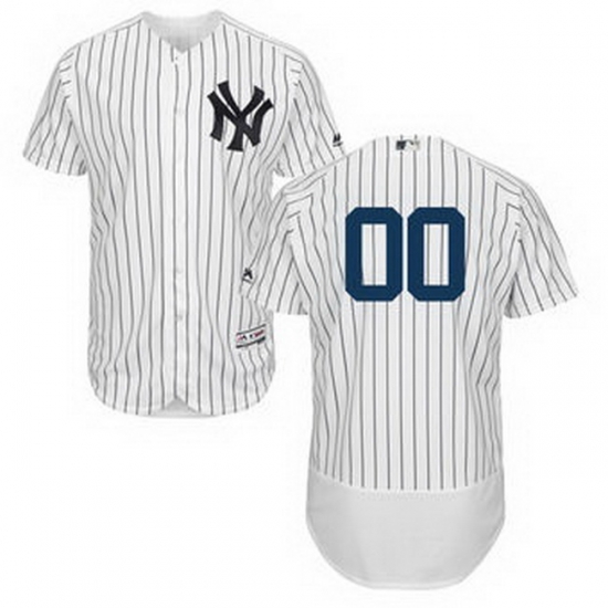 Men Women Youth All Size New York Yankees Majestic Home White Navy Flex Base Authentic Collection Custom Jersey Men Women Youth All Size New York Yankees Majestic Home White Navy Flex Base Authentic Collection Custom Jersey