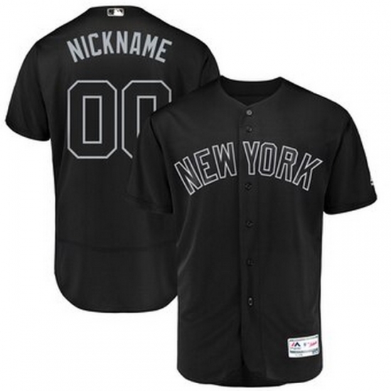 Men Women Youth Toddler All Size New York Yankees Majestic 2019 Players Weekend Flex Base Authentic Roster Custom Black Jersey Men Women Youth Toddler All Size New York Yankees Majestic 2019 Players Weekend Flex Base Authentic Roster Custom Black Jersey