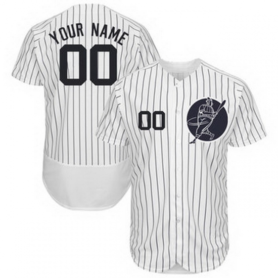 Men Women Youth Toddler All Size New York Yankees White Customized Flexbase New Design Jersey Men Women Youth Toddler All Size New York Yankees White Customized Flexbase New Design Jersey