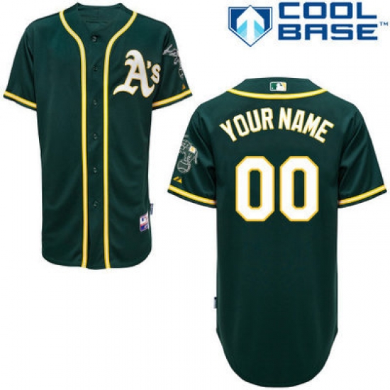 Men Women Youth All Size Oakland Athletics Green Customized Cool Base Jersey Men Women Youth All Size Oakland Athletics Green Customized Cool Base Jersey